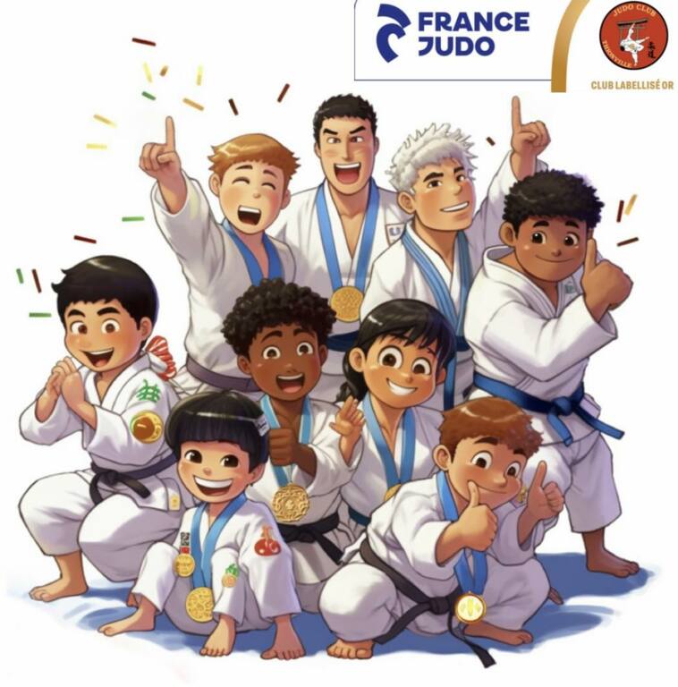 Judo club Thionville labellisé Or 🏅